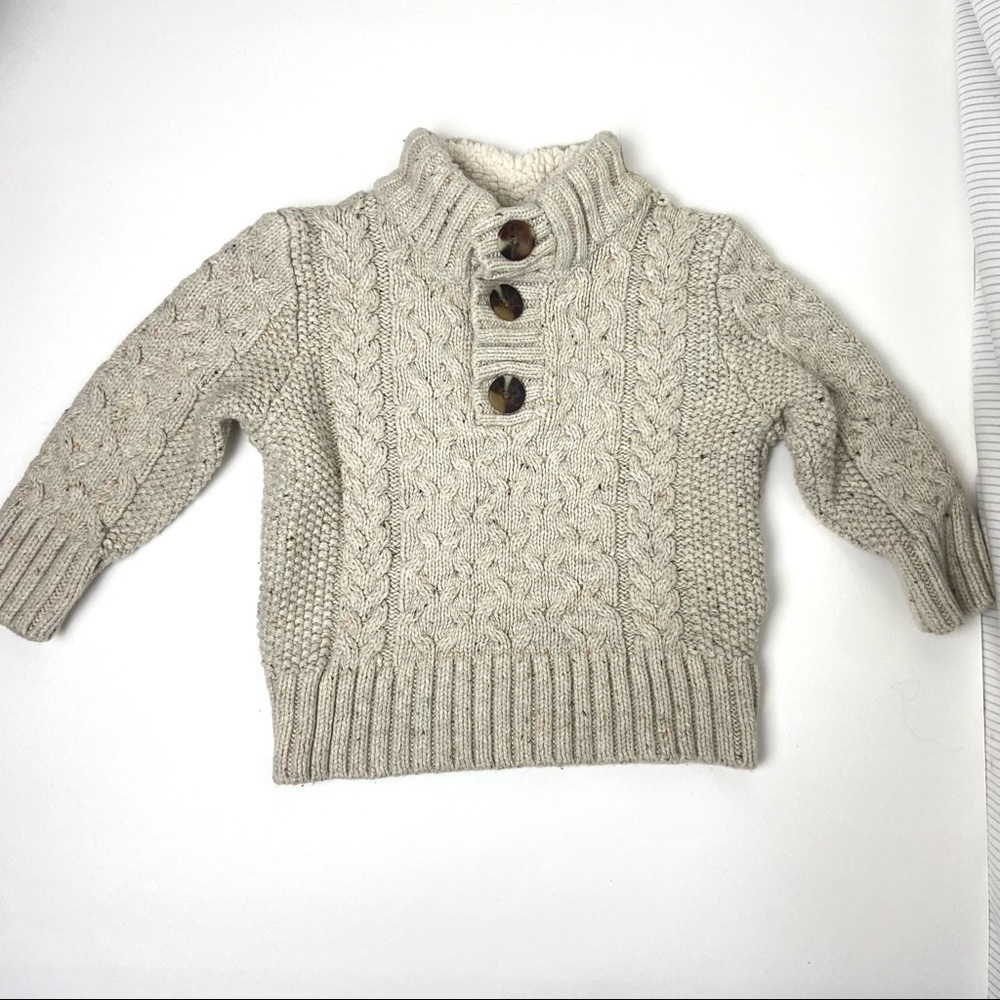 Knit Button Up Sweater 12 Months​​